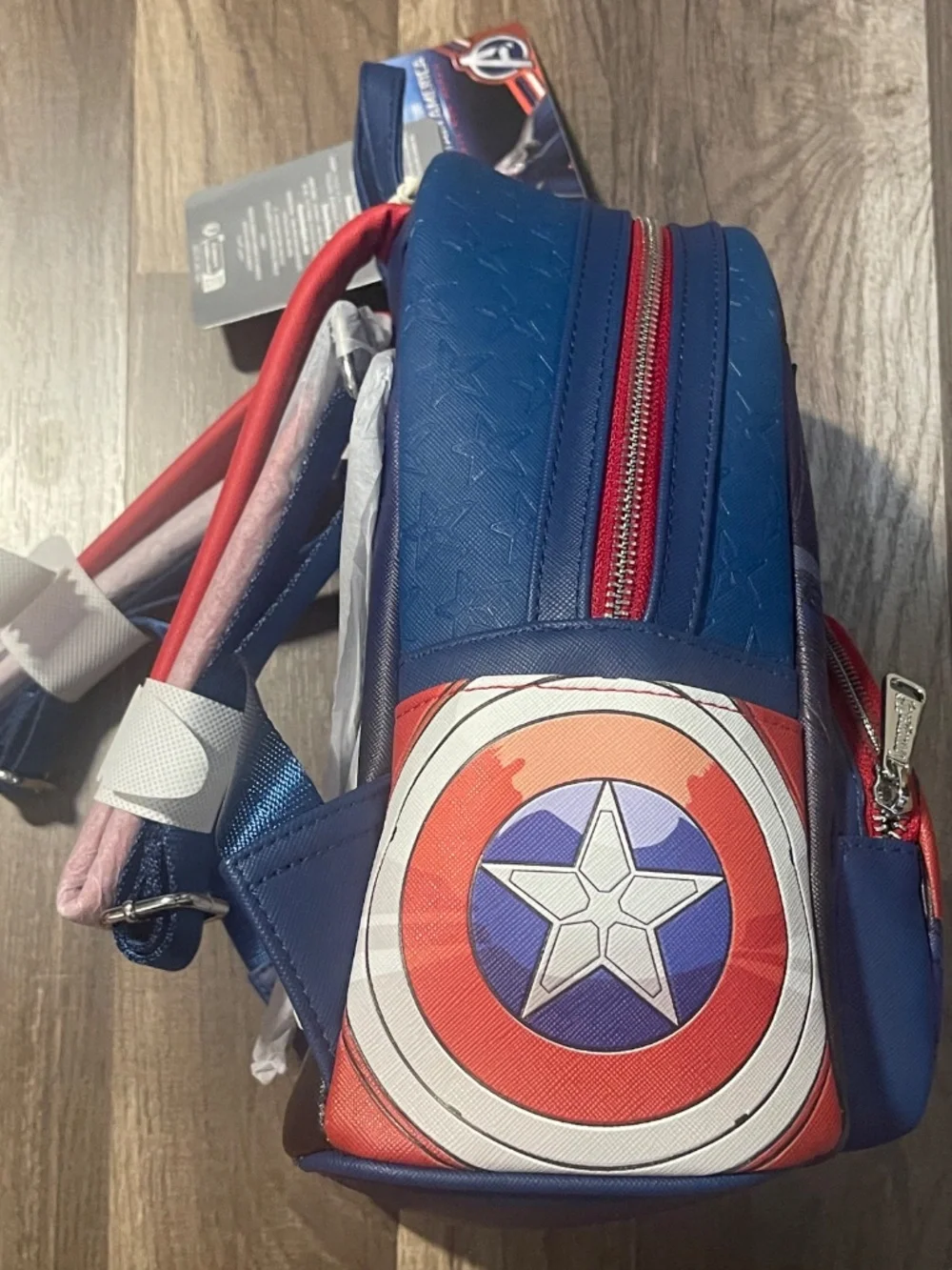 Marvel Disney Captain America Brave New World mini backpack